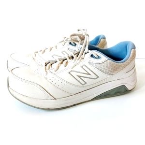 White New Balance 928V3 Sneakers roll bar & walking strike path stabilizer sz 10